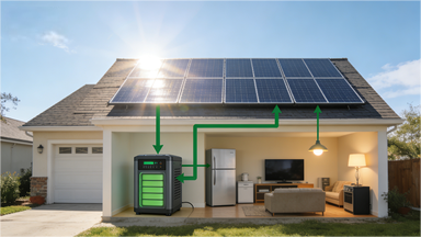 Solarbatterie